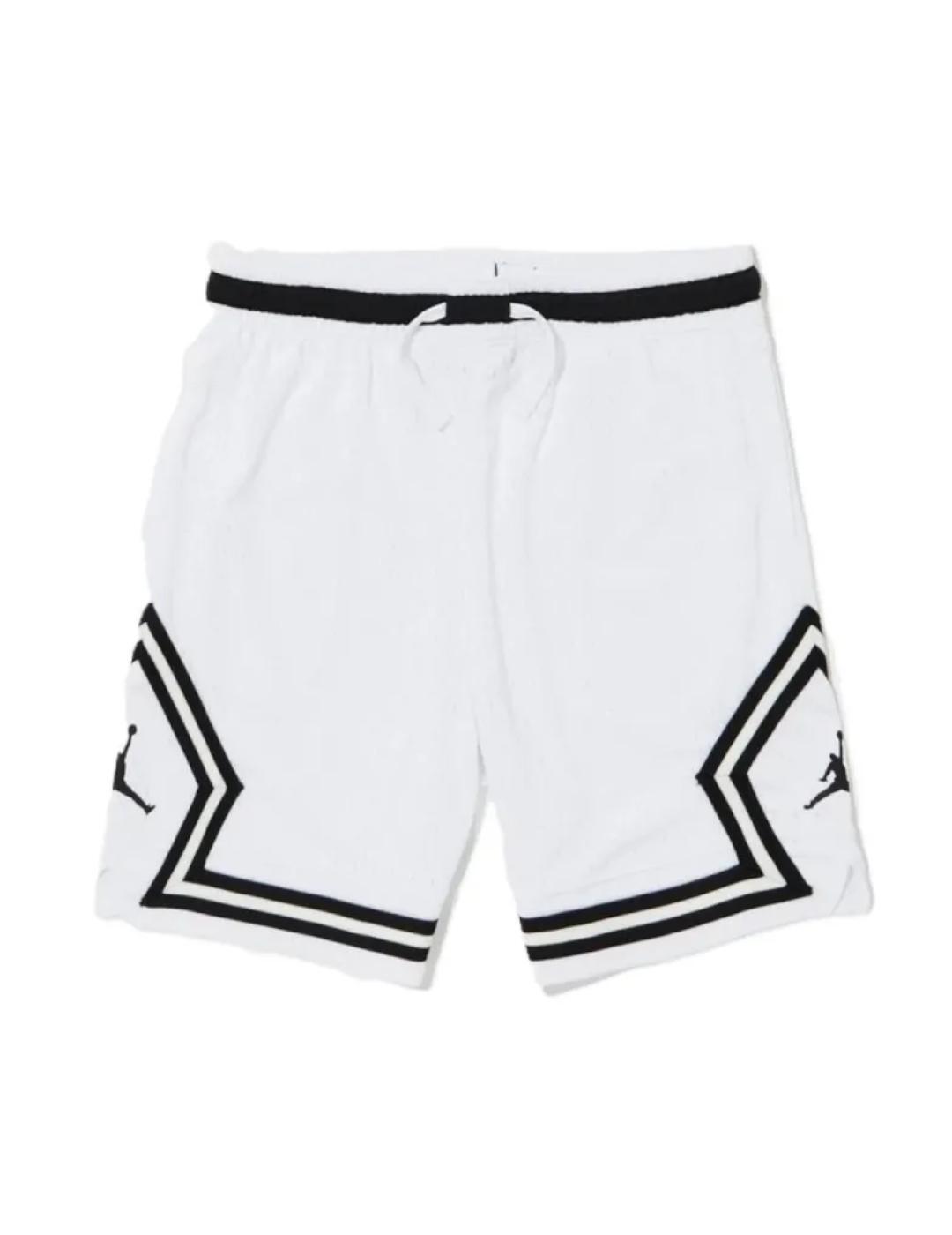 Pantaloncino ragazzo jordan sport diamond - bianco 1/4