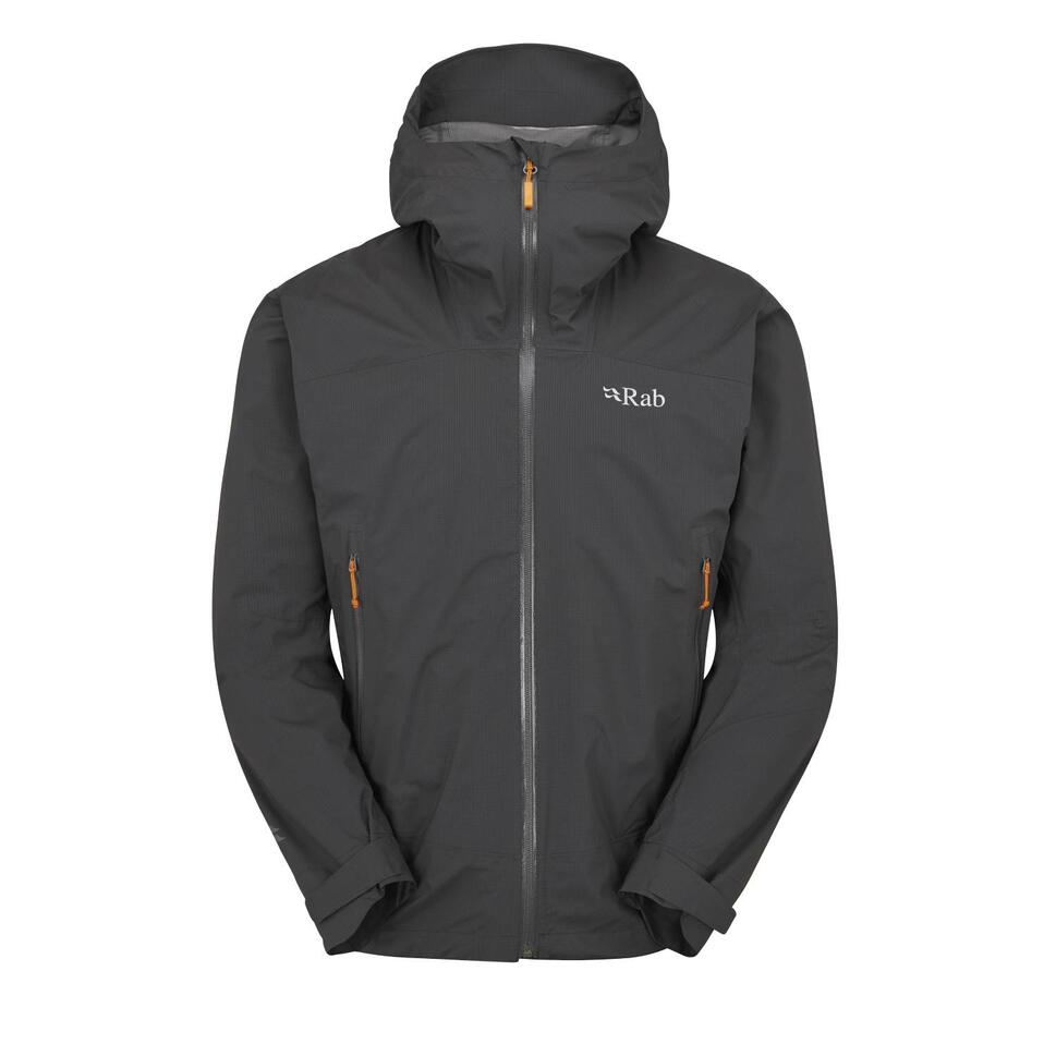 Kurtka przeciwdeszczowa męska Rab Downpour Light Jacket z kapturem
