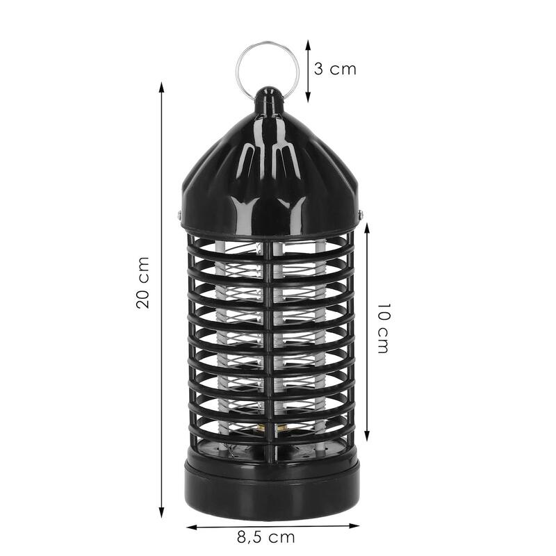 Lampa owadobójcza na komary, muchy, ćmy UV 3W na biwak, kemping