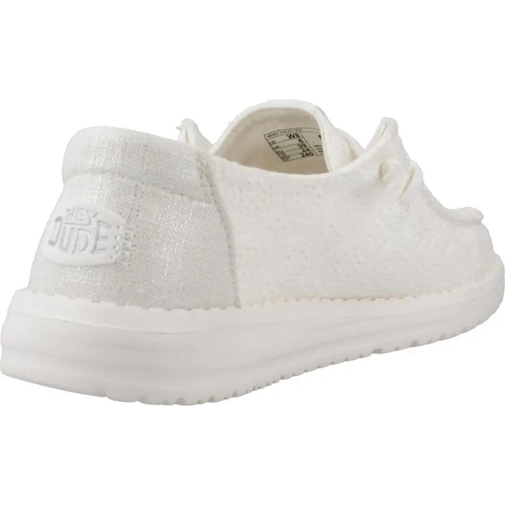 Hey Dude Model Wendy Eyelet Lace Kolor Biały 3/6