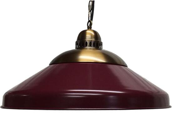 Solo Grannie Burgundy Billard Lampe