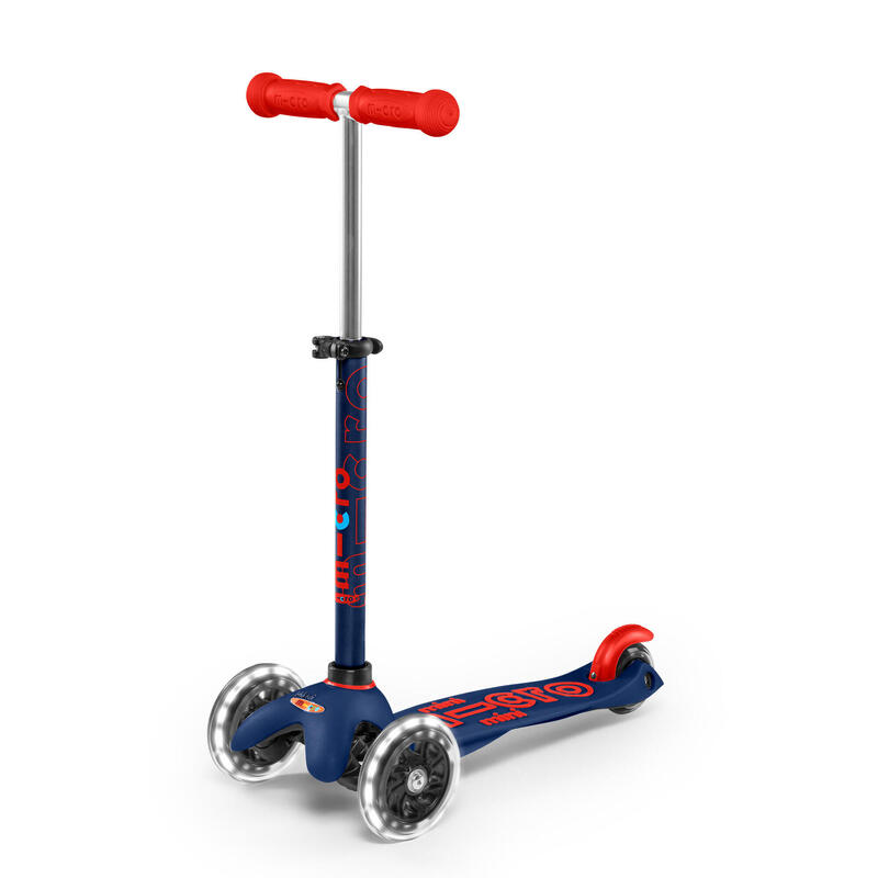 Trottinette 3 roues Mini  Deluxe  Marine LED
