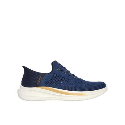 Zapatillas Skechers Hombre Relaxed Fit: Slade - Quinto Azul Marino