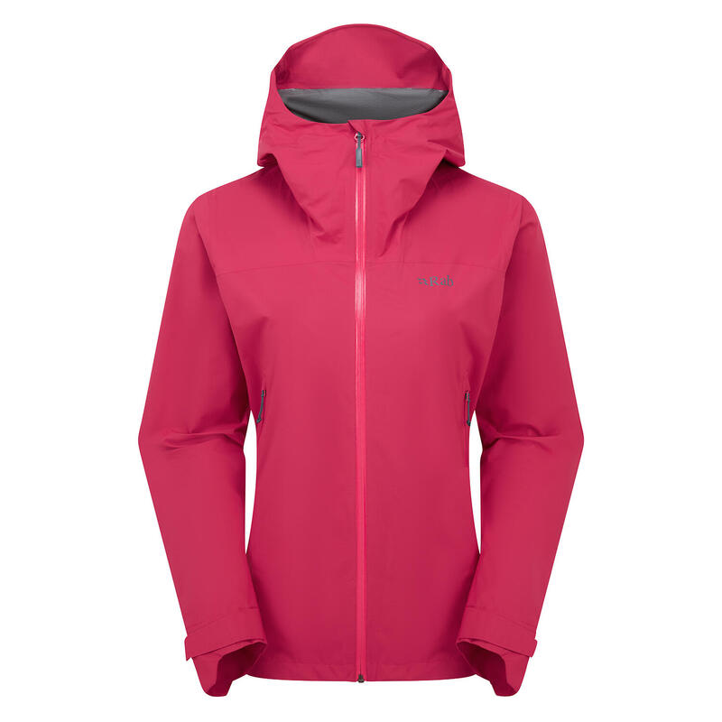Kurtka przeciwdeszczowa damska Rab Women's Downpour Light Jacket z kapturem