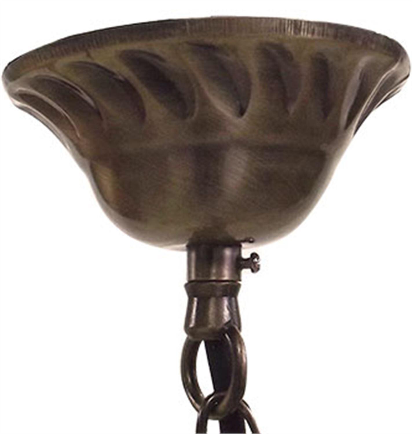 Antique Solo Billard Lampe 3/4