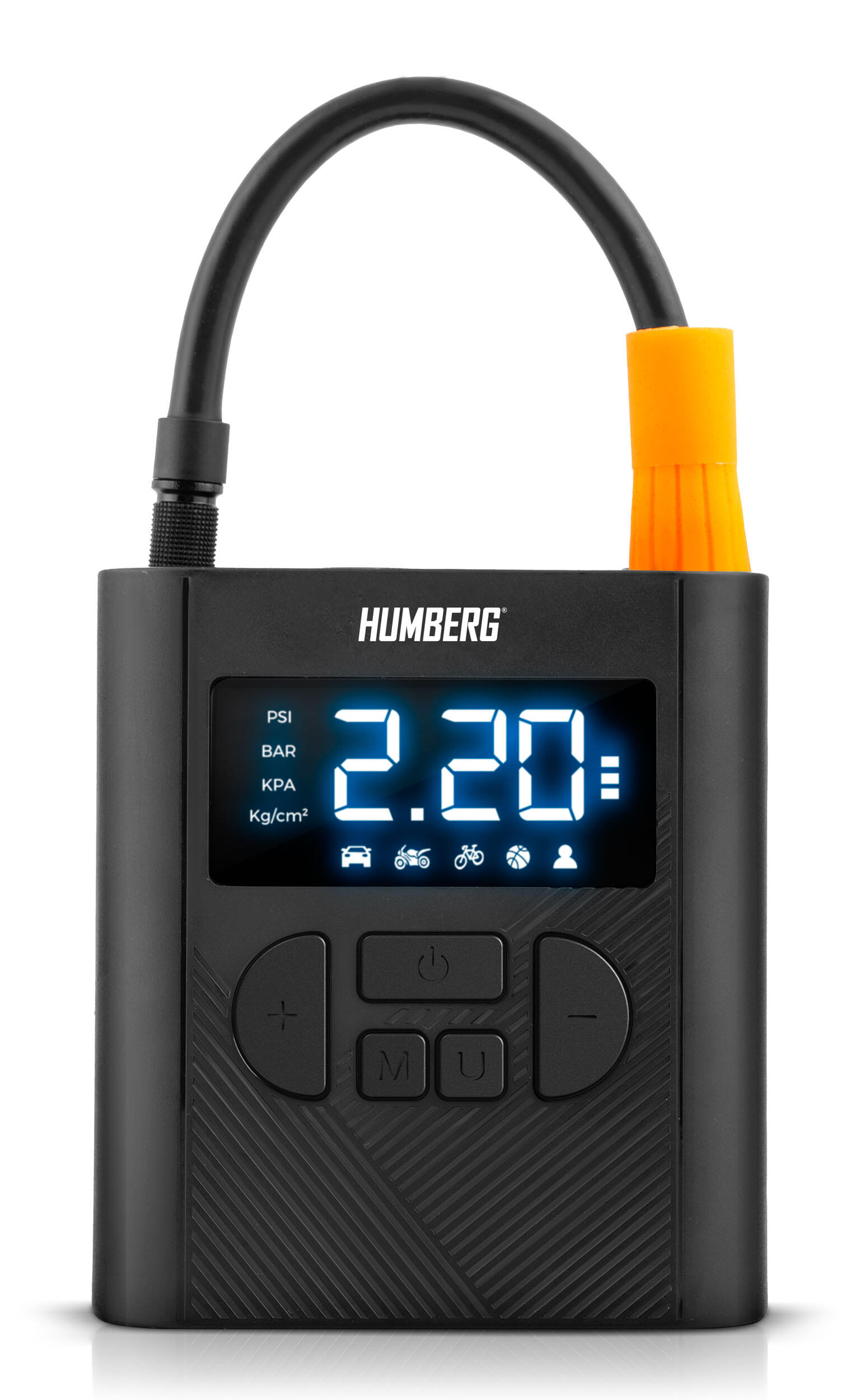 Pompka elektryczna bezprzewodowa mini kompresor 12V Humberg HM-252 2/7