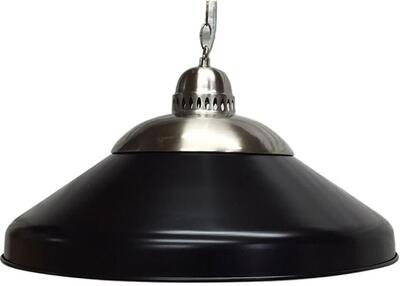 Solo Black Steel Billard Lampe