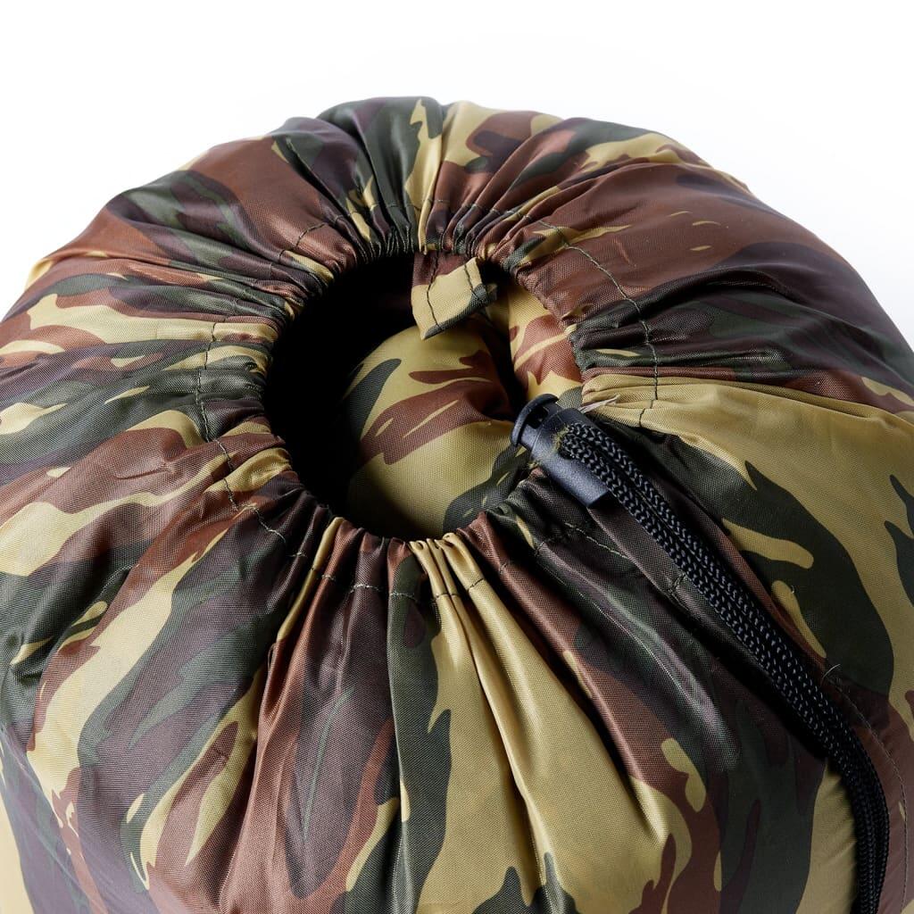 Vidaxl Sac de Couchage Mummy pour Adultes - 3 Saisons Camping 4/6