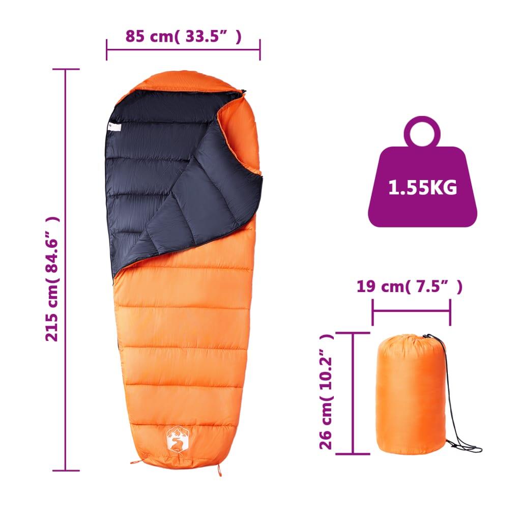 Saco de dormir tipo momia de camping para adultos 3 estaciones 5/6