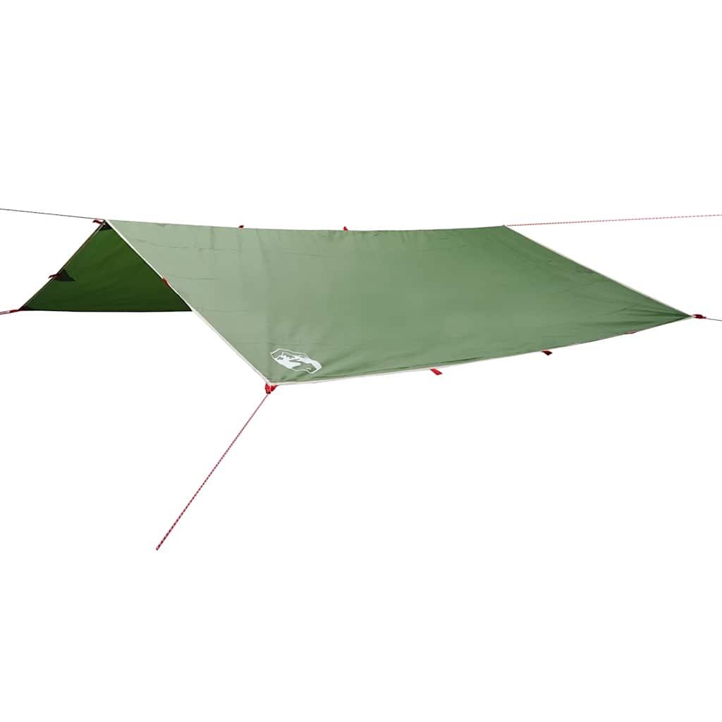 Canopy de Camping Impermeable 500x294 cm en Verde 2/7