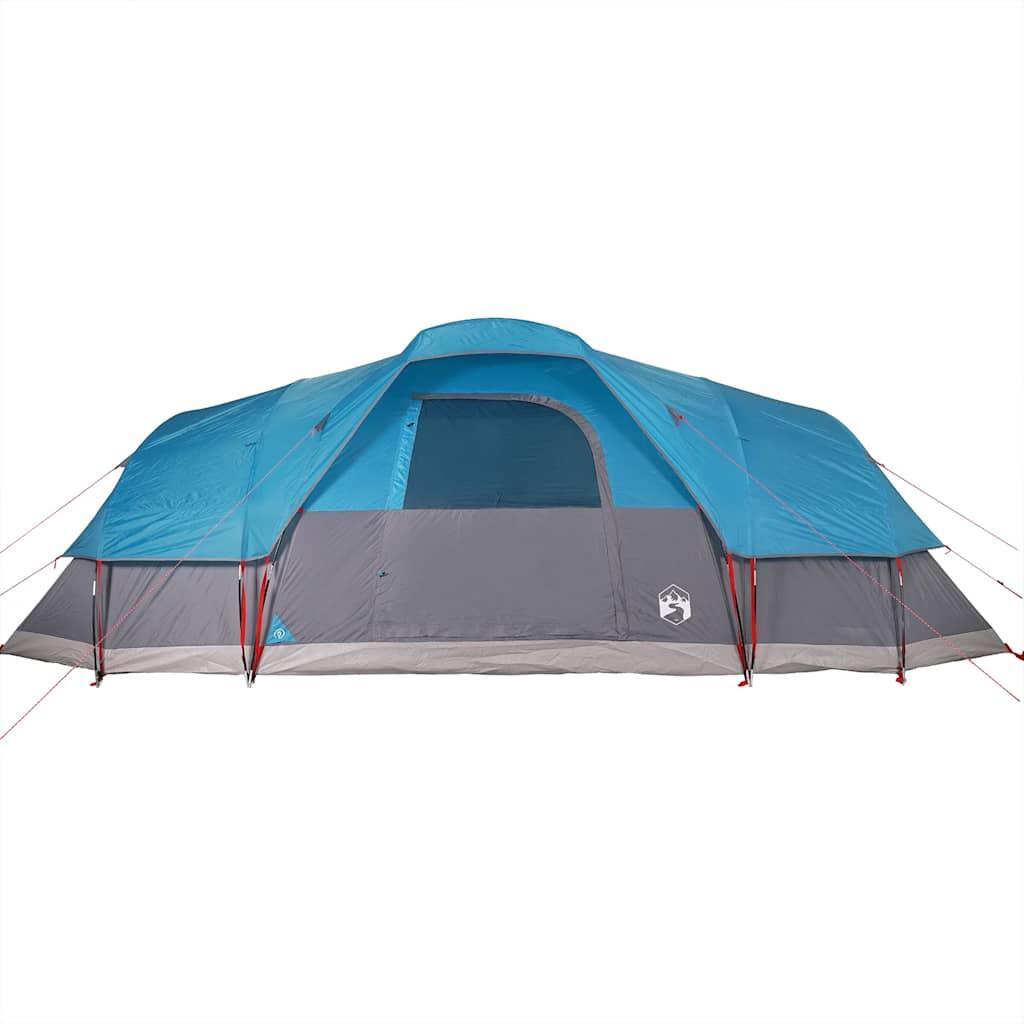 Tente dôme vidaxl 11 personnes bleue 6/7