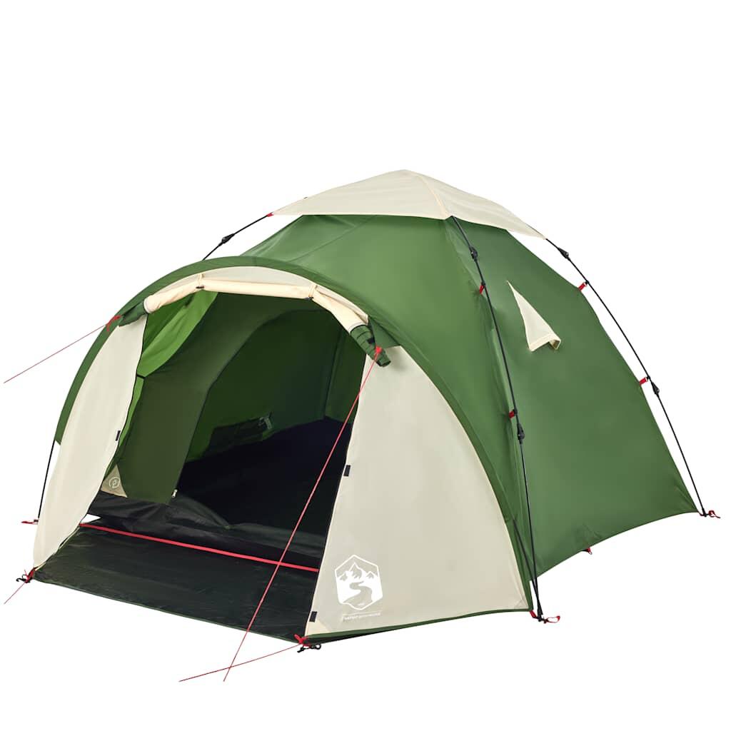 Tente dôme VidaXL 3 personnes ouverture rapide étanche 4/7