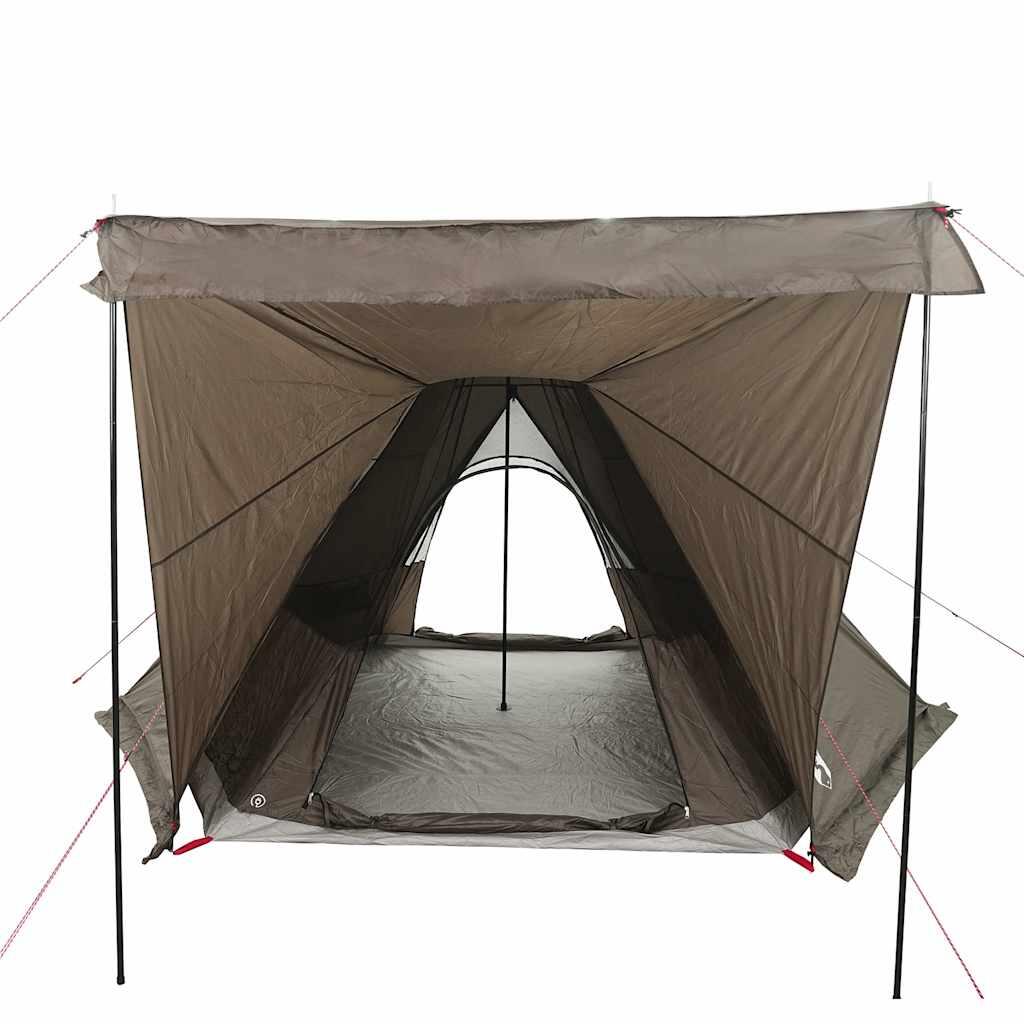 Tente tipi VidaXL 6 personnes imperméable marron 5/7