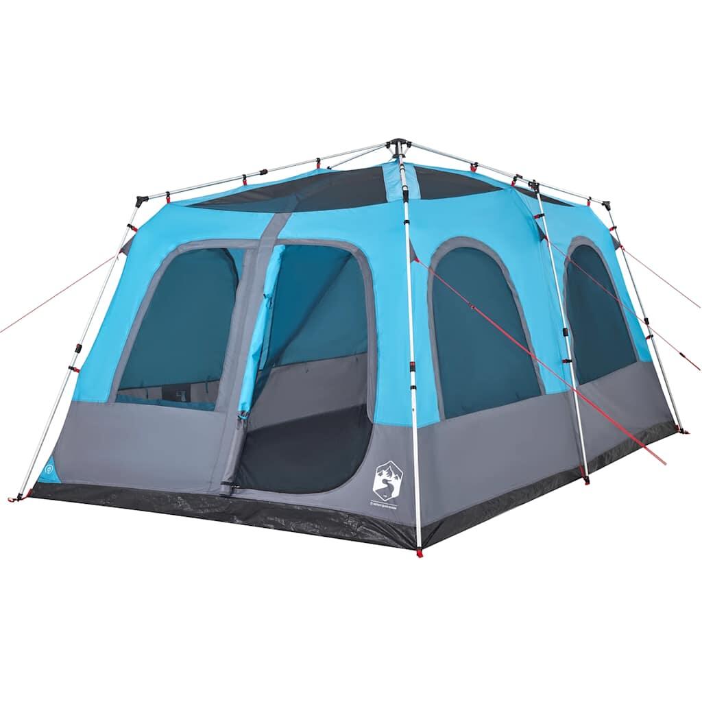 Tente dôme VidaXL pour 8 personnes avec système d'ouverture rapide, bleu 4/7
