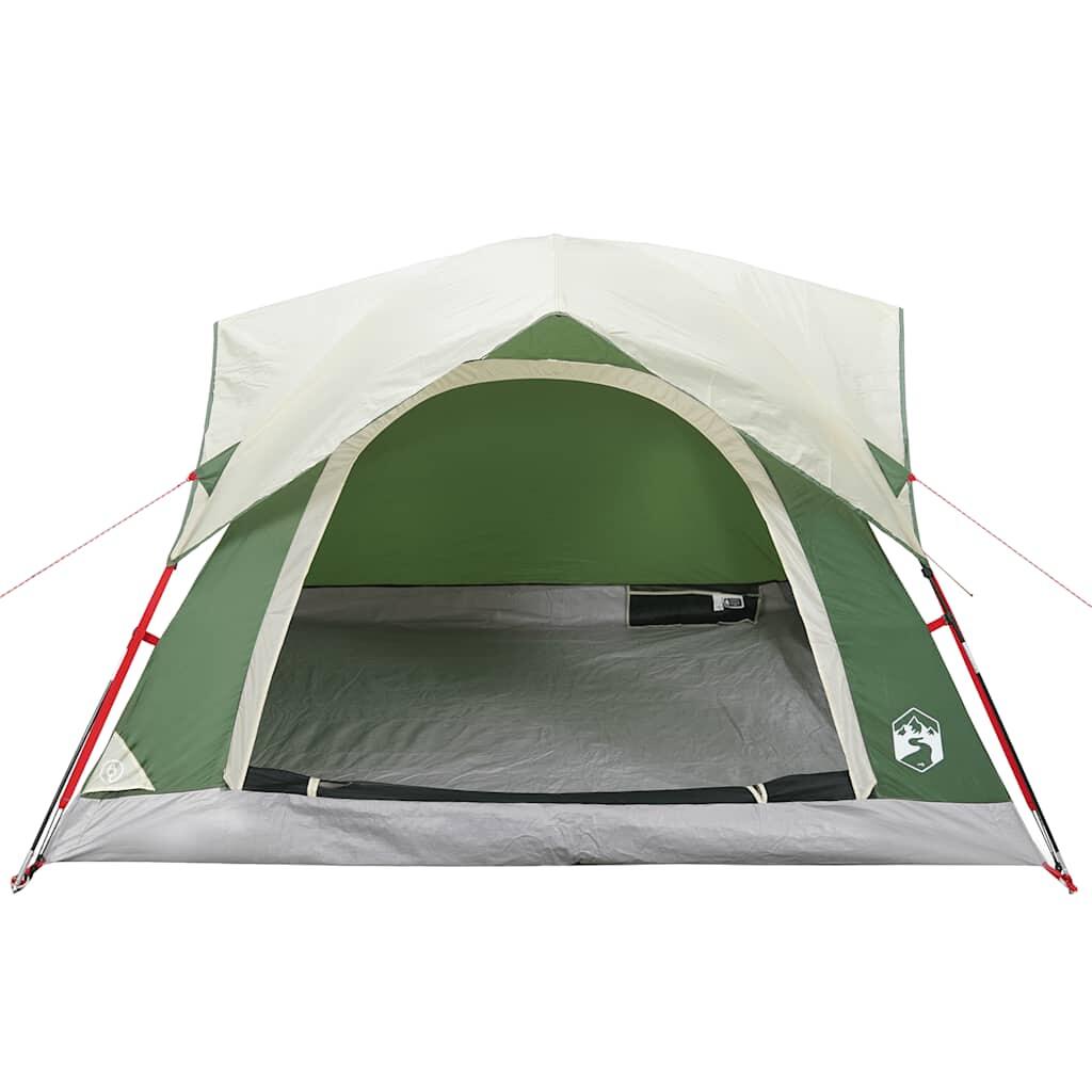 Tente VidaXL 4 personnes imperméable verte 6/7