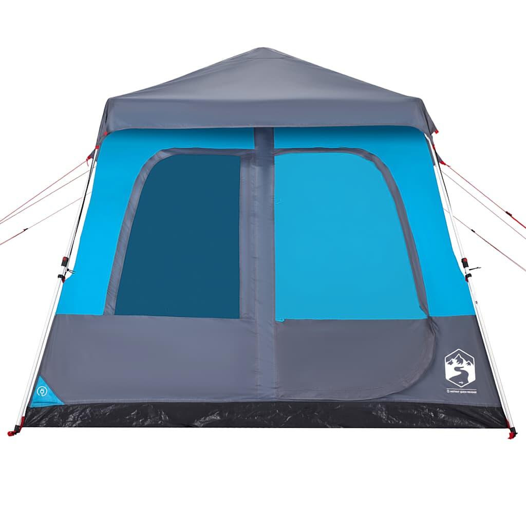 Tente dôme VidaXL pour 8 personnes avec système d'ouverture rapide, bleu 5/7