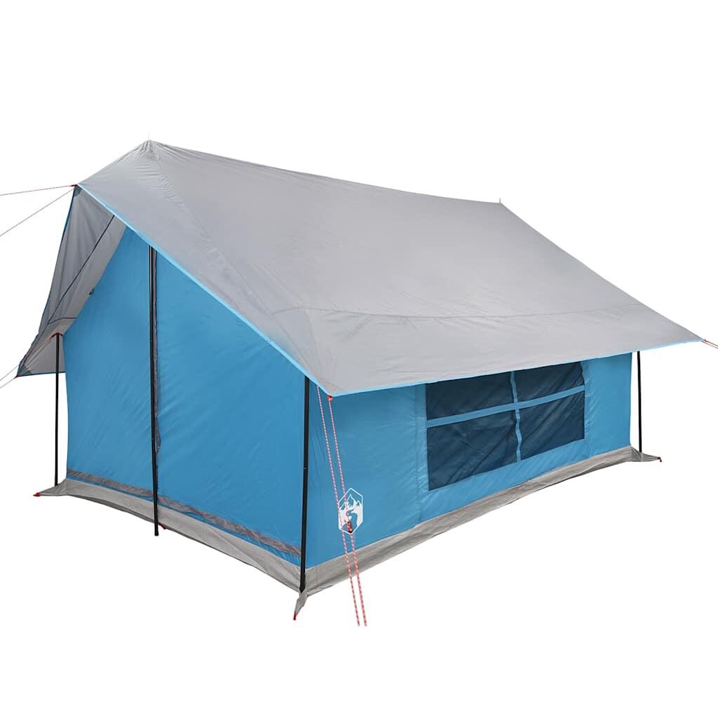 Tente Étanche 5 Personnes en Bleu pour les Campeurs Aventuriers 5/7