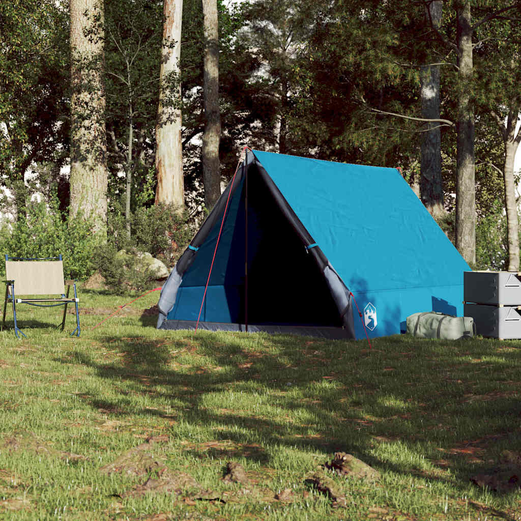 Vidaxl 2-Personen A-Frame Zelt - Wasserdicht Blau 4/7