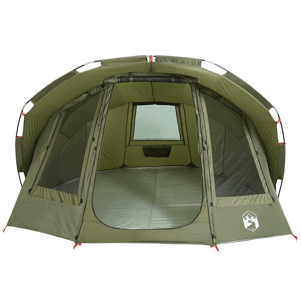 Tenda da pesca VidaXL impermeabile 5 persone - oliva 6/7