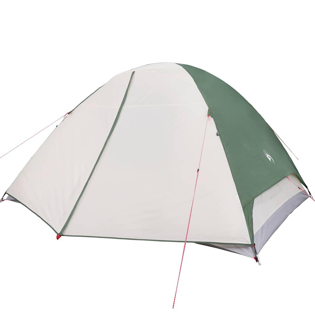 Tente dôme vidaXL pour 6 personnes vert imperméable 5/7