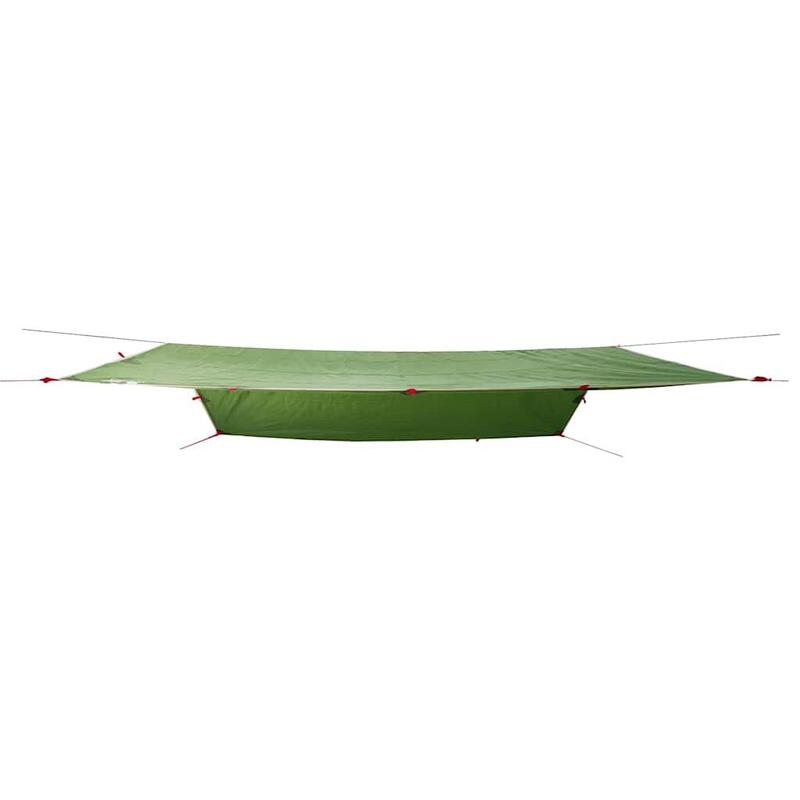 Prelată de camping vidaxl verde impermeabilă