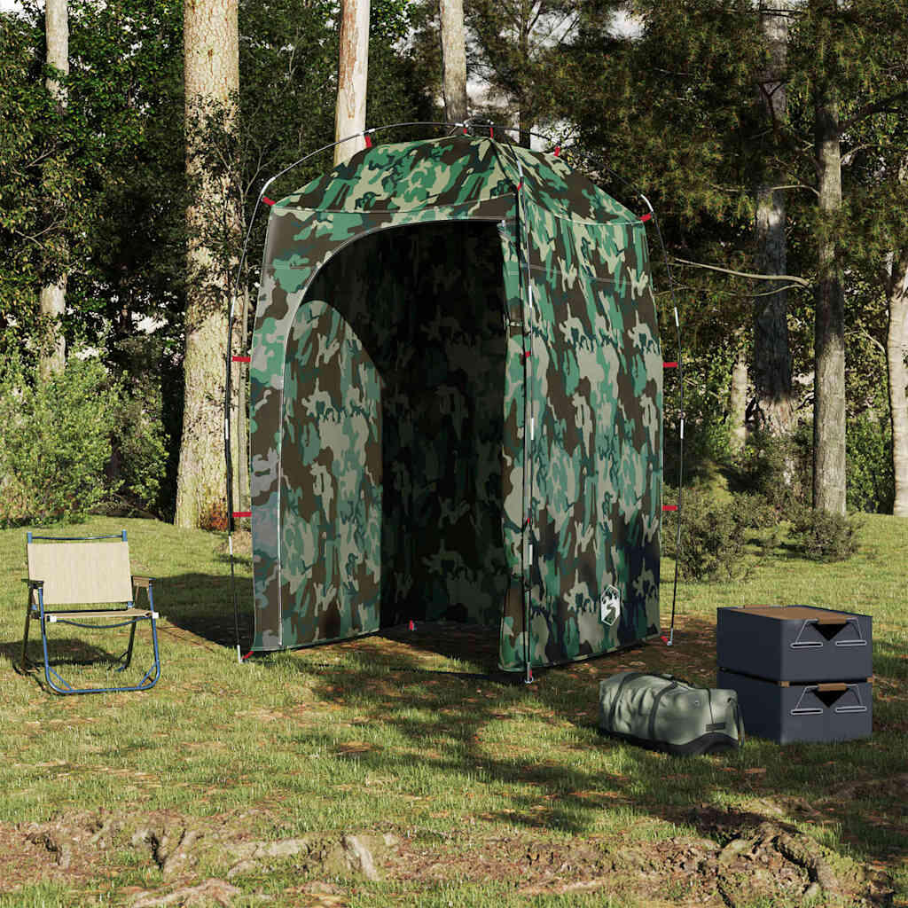 VidaXL Tente Douche Imperméable Camouflage 4/7
