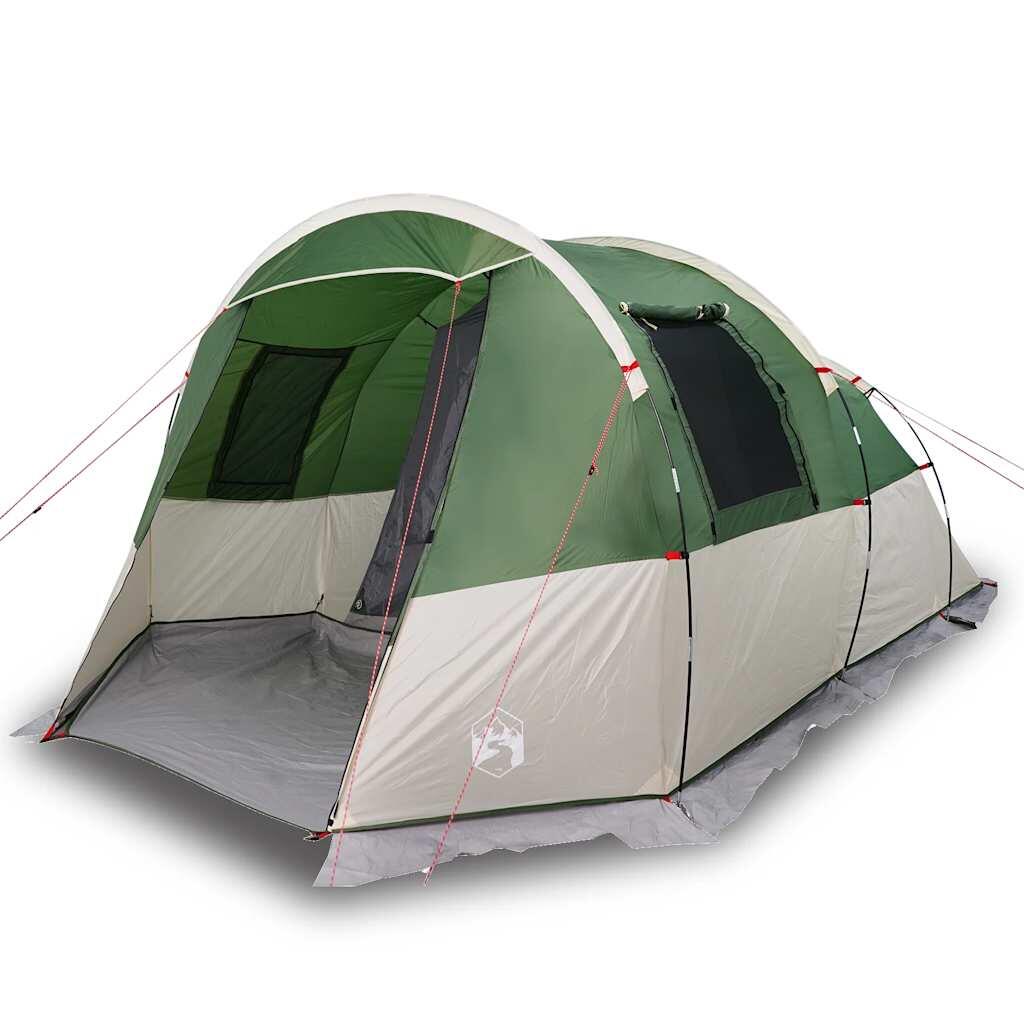 Vidaxl Tente Tunnelle 4 Personnes Étanche - Verte 4/7