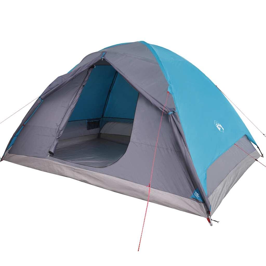 Tente dôme VidaXL 6 personnes imperméable bleue 4/7