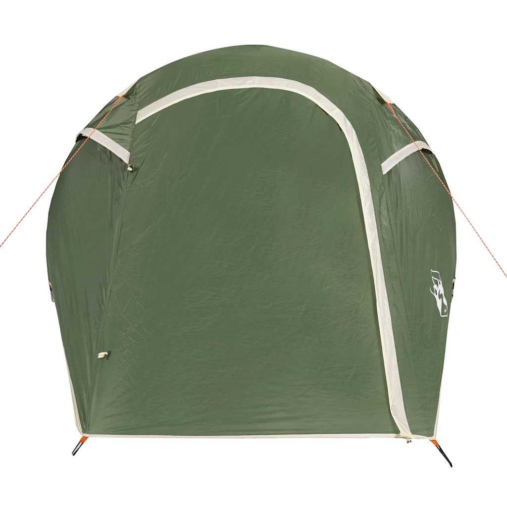 Tente tunnel VidaXL 3 personnes imperméable verte 6/7