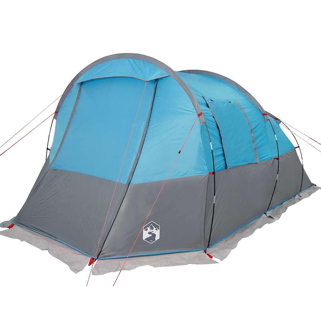 Tienda Túnel Vidaxl 4 Personas - Impermeable Azul 5/7