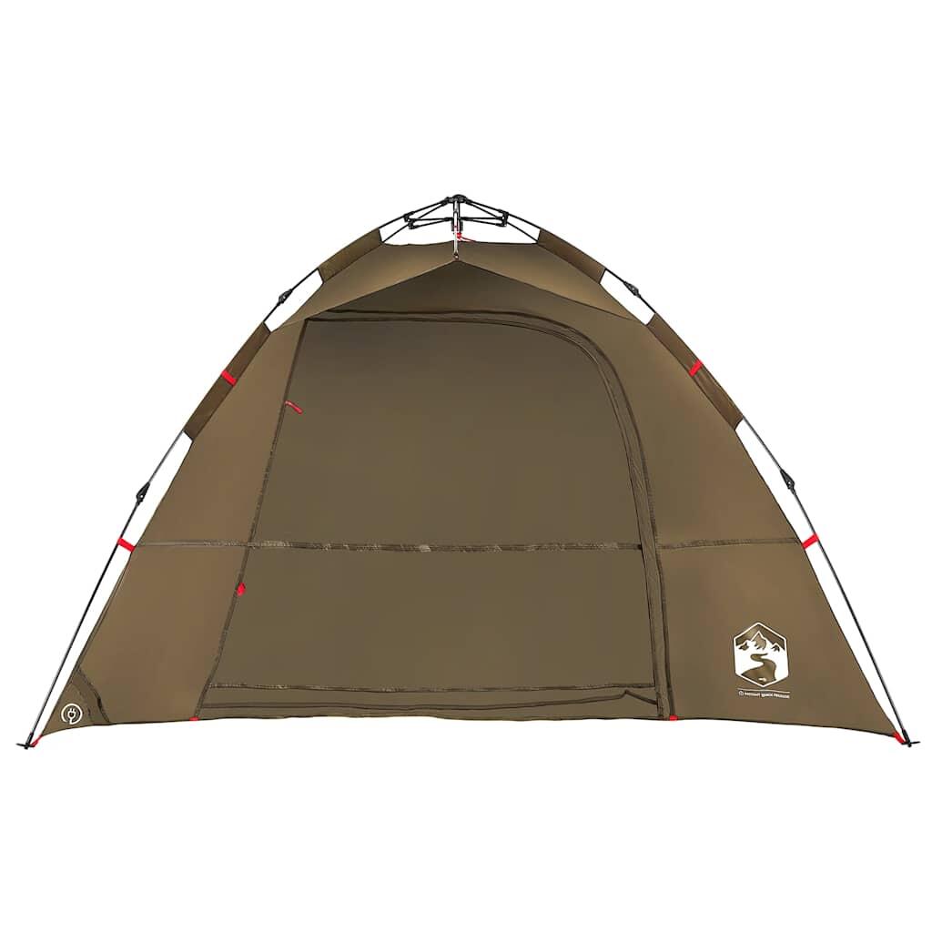 Tente VidaXL 4 Personnes à Libération Rapide - Vert Olive 5/7