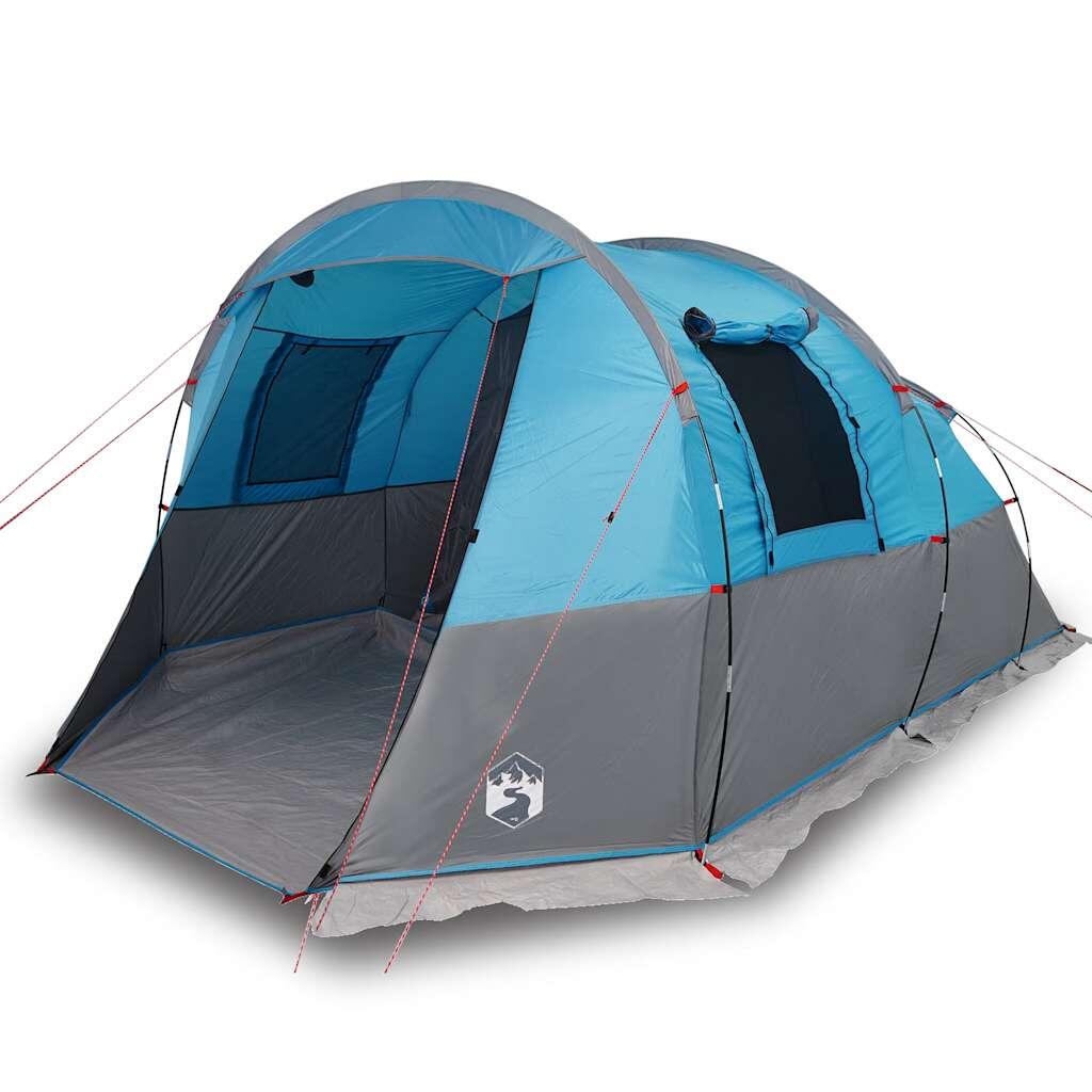 Tienda Túnel Vidaxl 4 Personas - Impermeable Azul 4/7