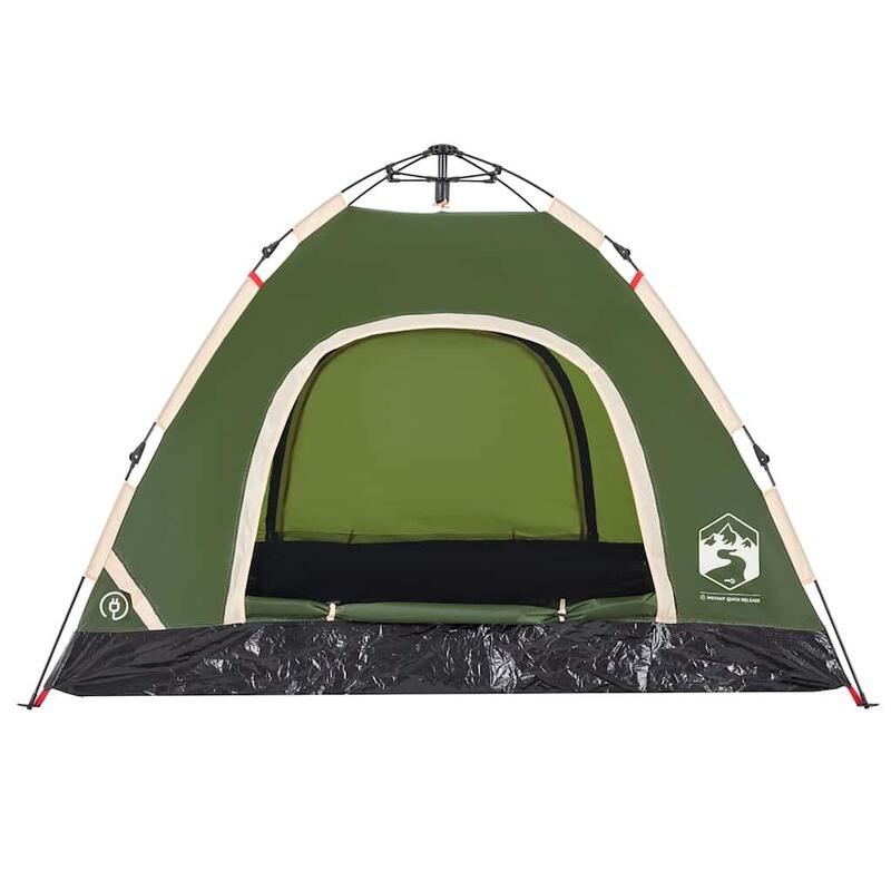 Cort vidaxl modern pentru 3 persoane, culoare verde