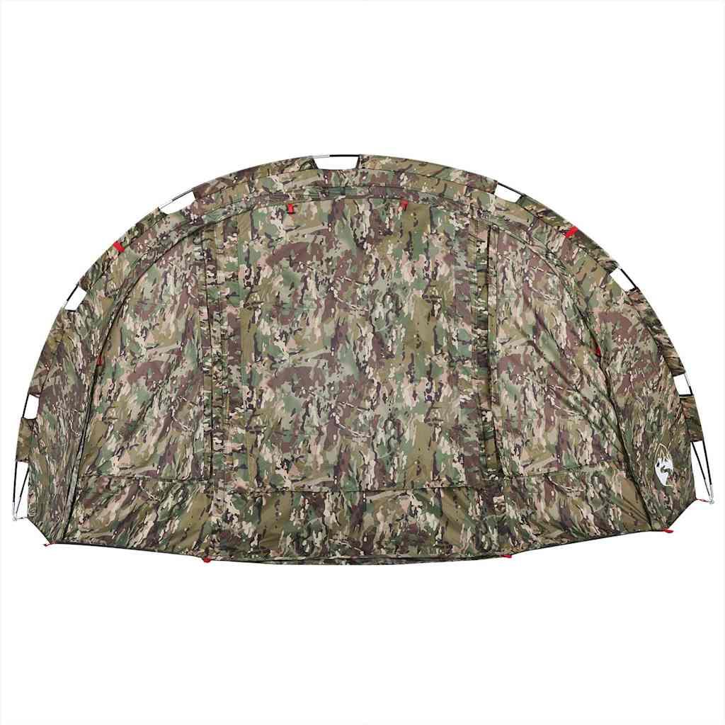 Tienda impermeable de camuflaje para 4 personas de Vidaxl 6/7