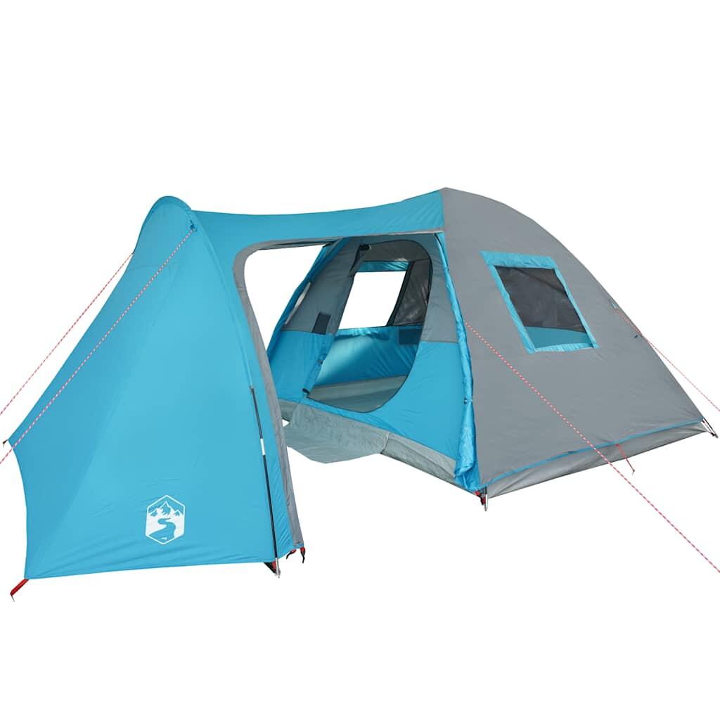 Vidaxl Tente Dôme Imperméable 6 Personnes en Bleu 4/7