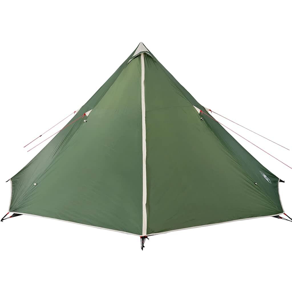 Tipi imperméable de 8 personnes en vert VidaXL 6/7