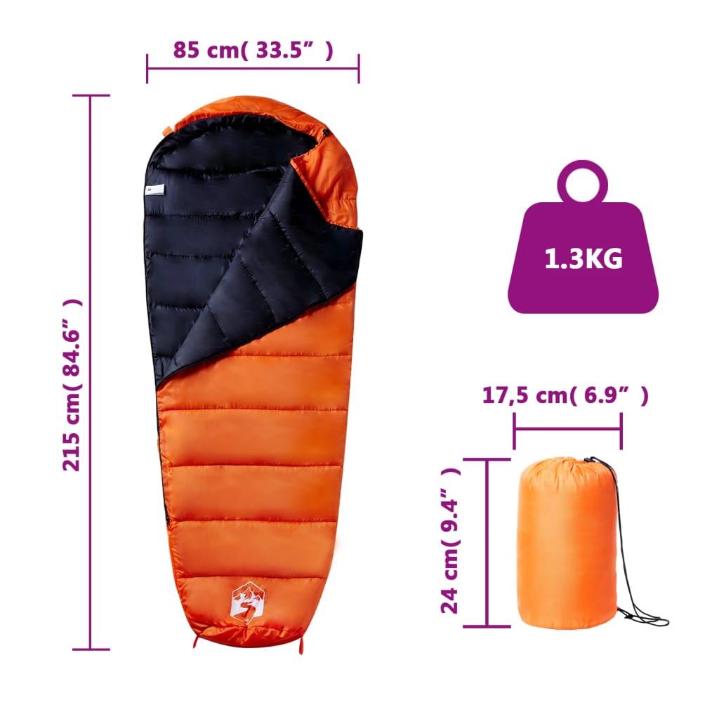 Saco de dormir tipo momia de camping para adultos 3 estaciones 5/6