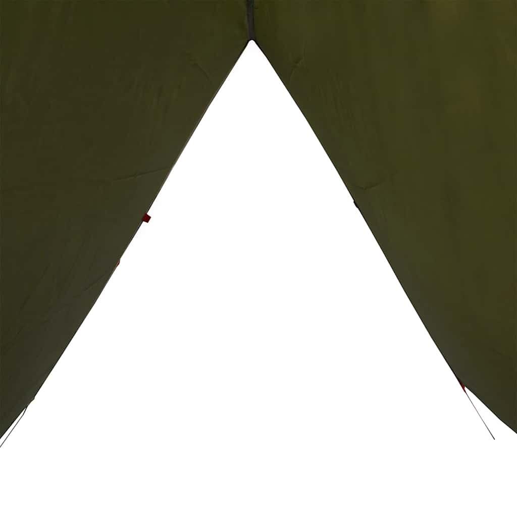 Tendalino da campeggio impermeabile 306x306 cm verde oliva - VidaXL. 6/7