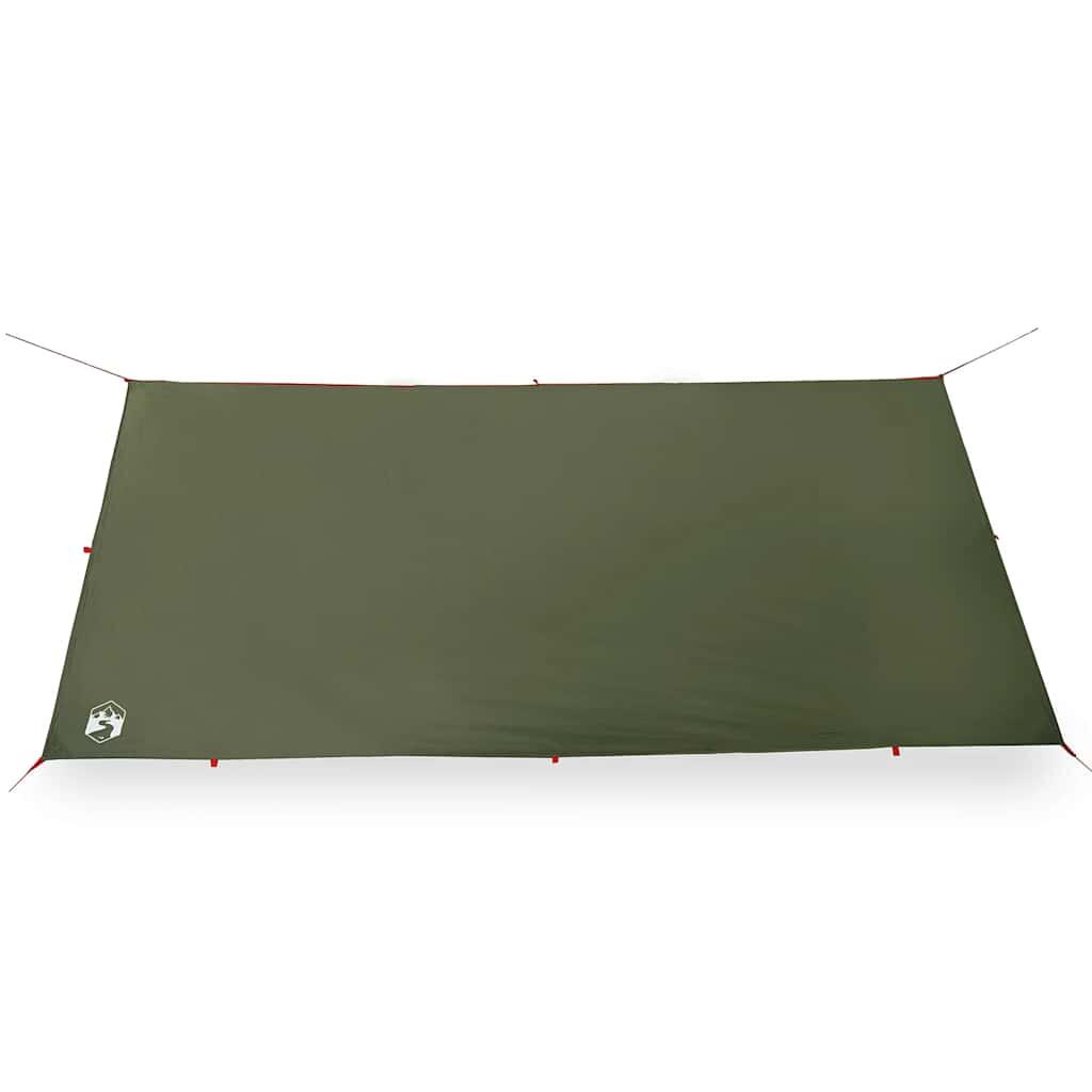 Telo da campeggio impermeabile VidaXL 406x306 cm verde oliva 5/7