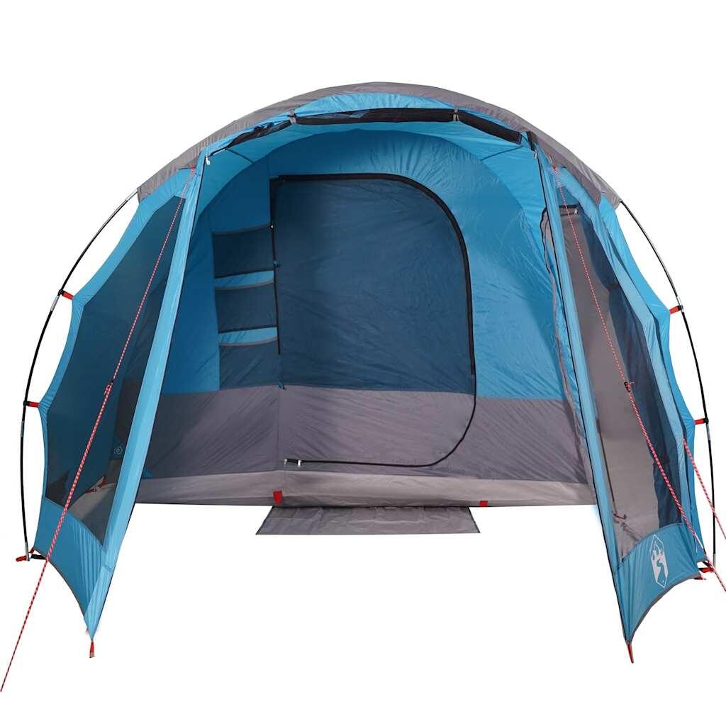 Vidaxl Tente de Camping Étanche 6 Personnes en Bleu 6/7
