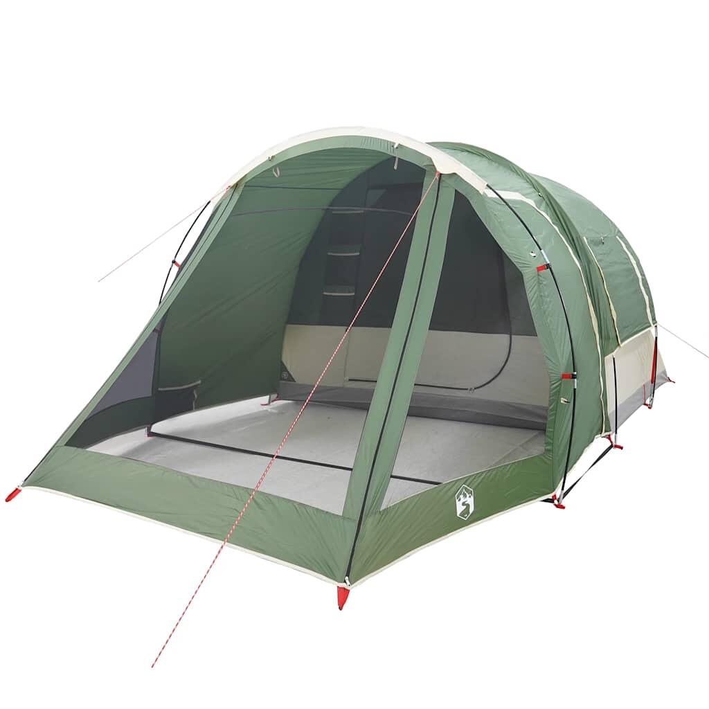 Vidaxl Túnel 4 Personas Impermeable Verde 5/7