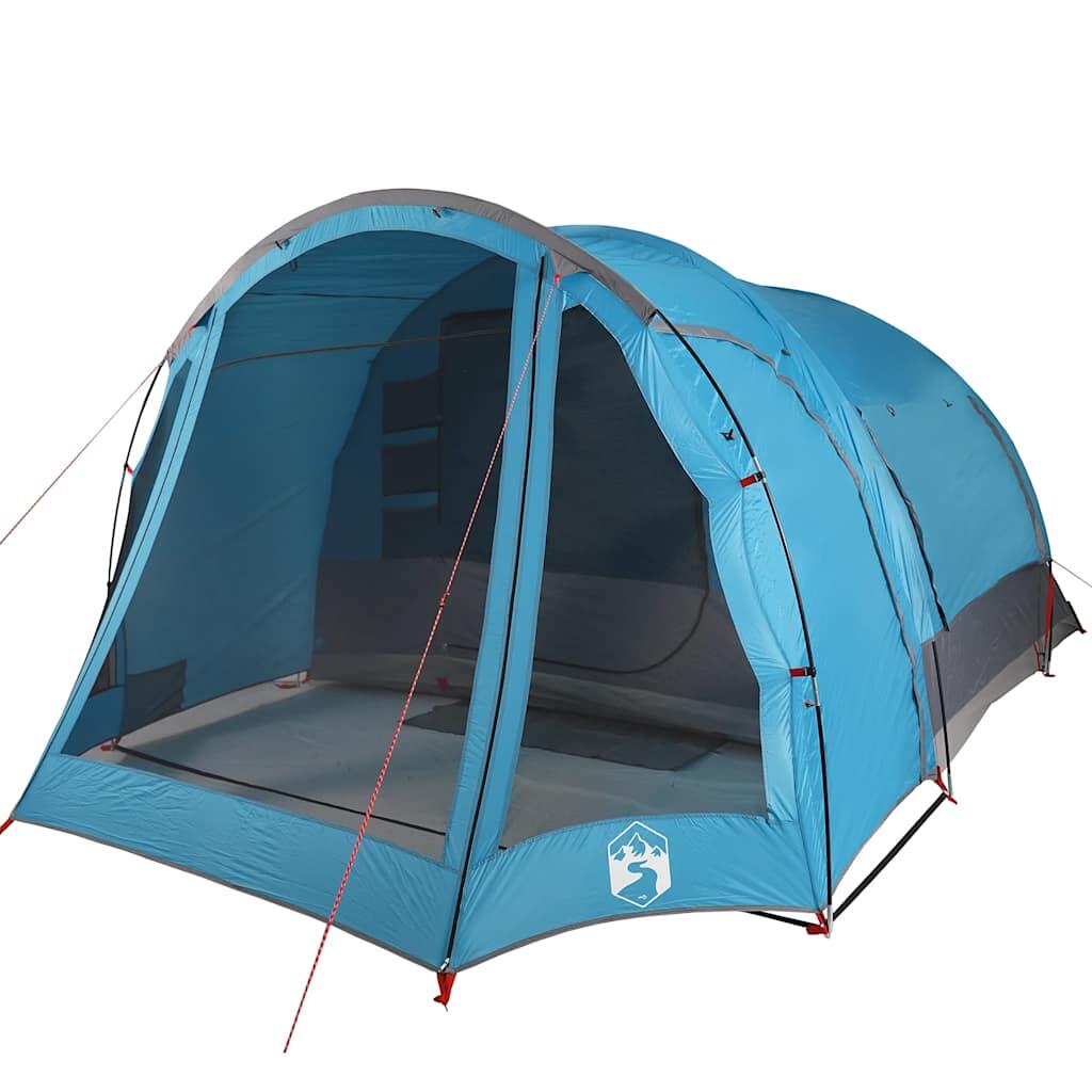 Vidaxl Tente de Camping Étanche 6 Personnes en Bleu 5/7