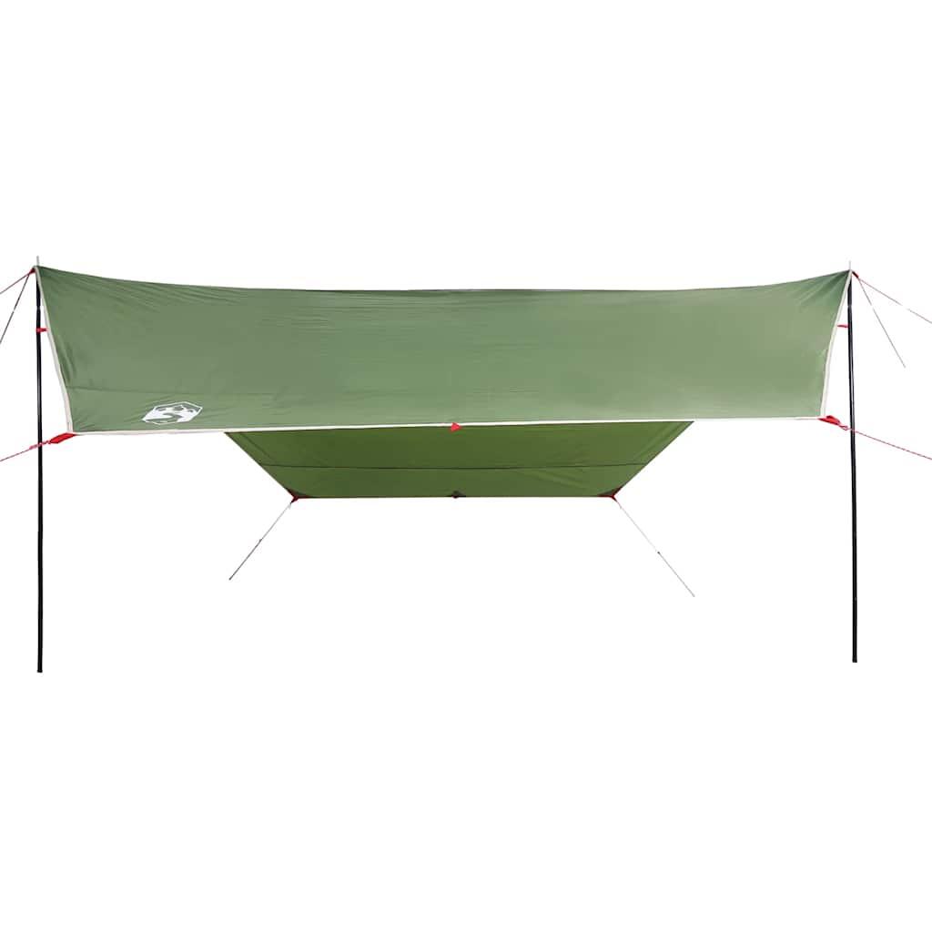 Auvent de camping VidaXL 430x380x210 cm vert 5/7