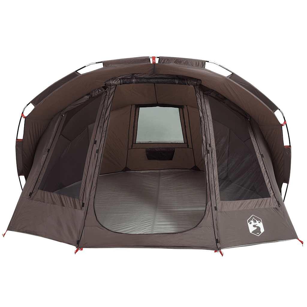 Tenda da pesca impermeabile VidaXL 5 persone marrone 6/7
