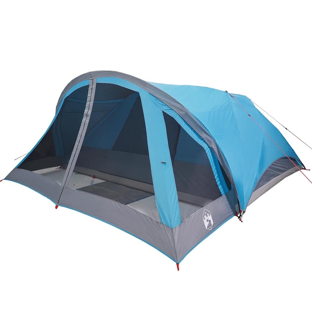 Tente familiale VidaXL 6 personnes étanche bleue 5/7