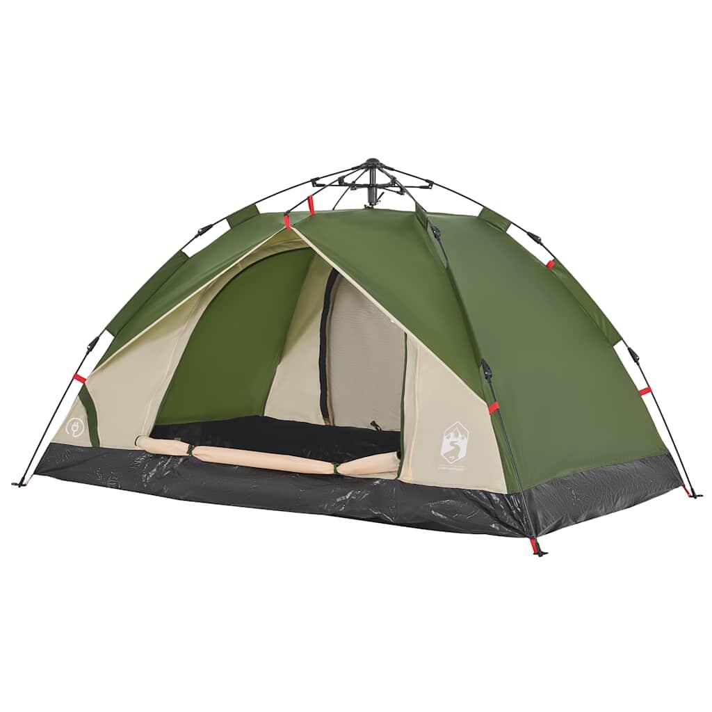 VidaXL koepeltent voor 3 personen met snelle opening groen 4/7