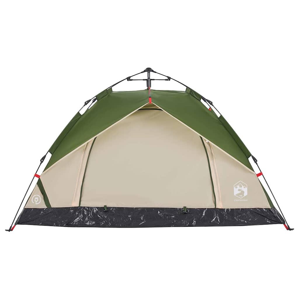 VidaXL koepeltent voor 3 personen met snelle opening groen 5/7