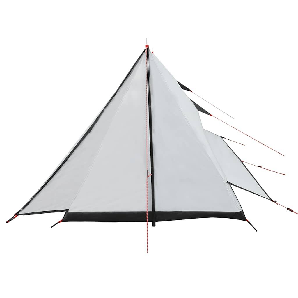 VidaXL Tente 2 Personnes - Tissu Imperméable Blanc 6/7
