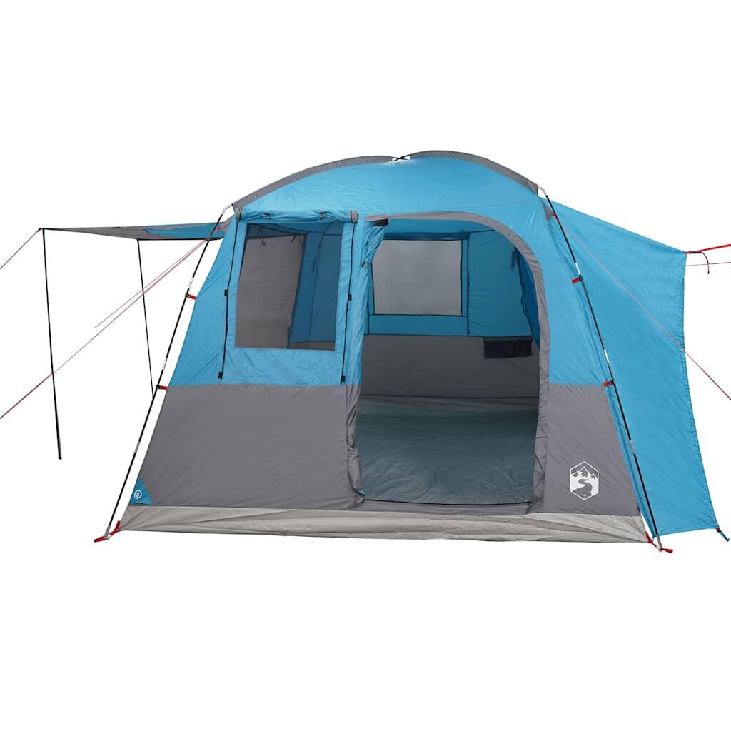 VidaXL Tenda da Auto 4 Persone impermeabile blu 6/7