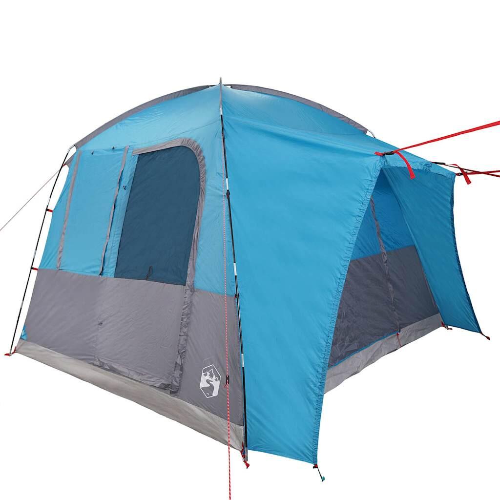 VidaXL Tenda da Auto 4 Persone impermeabile blu 5/7